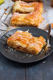 The vinegar helps the dough to become crispy.) depending on the kind of flour, the weather, the humidity and various factors, the dough may need a little. Easy Apple Strudel Annie S Noms