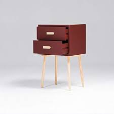 Bedside Table Gjm Shop With Double Drawers Mini Bedroom Bedside Cabinet Storage Cabinet C Solid Wood Bedside Tables Minimalist Side Table Locker Bedside Table