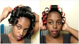 As for which direction to roll, that's up to you: Wet Roller Set Tutorial Results Relaxed Hair Youtube