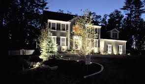 Cape Cod Outdoor Lighting Installation For Patio Garden Walls And Stairways