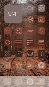 Aesthetic Fall Ios 14 App Icons Pack 72 Icons 10 Colors Fall Icons Aesthetic Ios Home Screen Pack In 2020 App Icon Iphone App Layout Icon Pack
