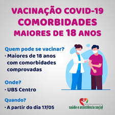It was first identified in december 2019 in wuhan,. Maiores De 18 Anos Com Comorbidades Ja Podem Se Vacinar A Partir Dessa Segunda Noticias Prefeitura Municipal De Ipe