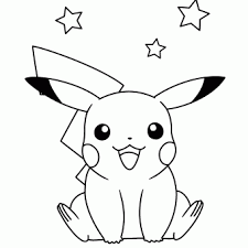 Dibujos Pikachu Para Dibujar Imprimir Colorear Y Recortar Facilmente Pikachu Drawing Pikachu Coloring Page Pokemon Drawings