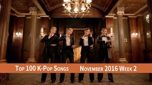 Top 100 K Pop Songs Chart November 2016 Week 2 Dj Digital