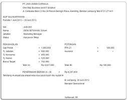 Format perhitungan gaji karyawan ini menggunakan rumus excel sehingga hasilnya akan muncul otomatis dengan ketentuan liburnya setiap. Contoh Slip Gaji Cv Cara Golden