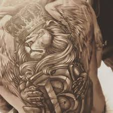 Lion with a crown tattoo. Lion With Crown Tattoo Crowned Lion Tattoo Ideas July 2021