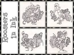 Not only will it make a worthy adornment of your house but will also teach you some very interesting decorative stitches. Rooster Embroidery Machine Design Sets Page 1