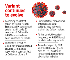 According to the country's leader, the new variant has been detected in five provinces and is displacing the beta variant as the dominant one. What Is The New Delta Plus Variant Times Of India