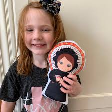 St. Elizabeth Ann Seton Stuffed Saint Doll. Saint Gift. Easter Gift.  Baptism. Catholic Baby Gift. Saint Elizabeth Gift. St. Elizabeth Doll.