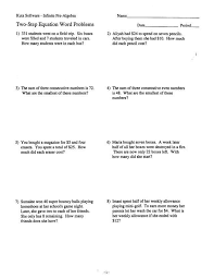 12 algebra word problems for students to work on at home. Free 5th Grade Math Word Problems Worksheets Loisary Subtraction Word Problem Worksheets Word Problems Math Word Problems