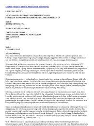 Check spelling or type a new query. Contoh Proposal Skripsi Manajemen Pemasaran Pdf