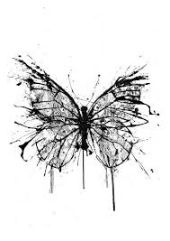 Art Nature Drawing Black And White This Is A High Quality Print Of My Original Black And White Acrylic Ink Painting Quality Your Artwork Is Pr Butterfly Wall Art Butterfly Poster Butterfly Art