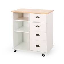 I needed more storage and workspace for my small kitchen. Buy White Kitchen Carts Online At Overstock Our Best Kitchen Furniture Deals