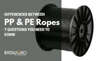 What is the Difference between PP and PE Ropes