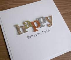 handmade birthday card personalized any age and or name etsy husband birthday card birthday cards for men cool birthday cards