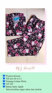 Maybe you would like to learn more about one of these? Piyama Dewasa Bahan Satin Apple Super Adem Dan Halus Shopee Indonesia