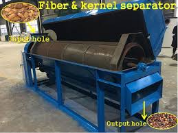 Firstly The Wet Fiber And Wet Nut Enter The Palm Nut Fiber Separator Machine To Be Separated And Mostly Of The Fiber Should Fiber Separators Palm Kernel Oil