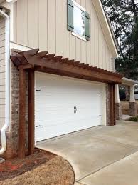 Above Garage Door Trellis Pergolasale Garage Door Trellis Garage Door Makeover Garage Exterior