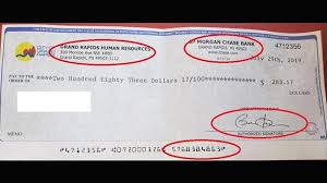 These include the chase total checking, chase premier plus checking, and chase sapphire. Scammers Trying To Pass Fake Gr City Checks