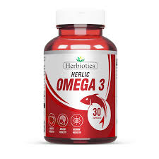Herbiotics Omega 3 Fish Oil | For Heart, Brain & Vision Health