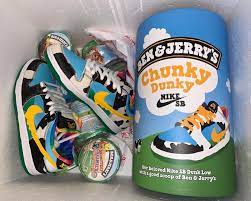 Despite it being a year most people will happily forget, there was a small ray of light that began shining through in the world. Coming Soon Ben Jerry S X Nike Sb Dunk Low Chunky Dunky Grailify