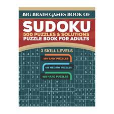 Do you have what it takes to solve them? Big Brain Games Book Of Sudoku 500 Puzzles Solutions 3 Skill Levels Easy Medium And Hard Puzzles Sudoku Puzzle Book For Adults Easy Sudoku Pu Buy Online In South Africa Takealot Com