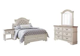In addition to our quality, our furniture sets are designed to suit any style. Realyn Full Size Bedroom Set White Home Furniture Plus Bedding