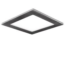 Check spelling or type a new query. Led Slimline Downlight Square 170x170mm 12w 860lm 50 000h Nickel Satin