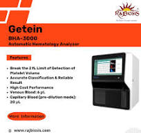 GeteinBHA-3000 Automatic Hematology Analyzer :- BH... | Raj ...