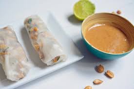 Rouleaux De Printemps Au Poulet Menthe Et Cacahuetes Sans Gluten Et Sans Lactose Scarlett O Hlala Rouleau De Printemps Poulet Rouleau De Printemps Alimentation
