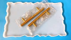 Large hollow resin serving tray mold, silicon. How To Make A Beautiful Resin Tray From A Mold Youtube