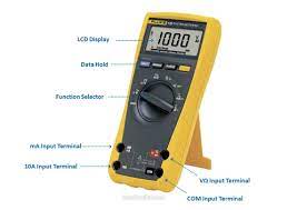 How To Read A Digital Multimeter Steemit Multimeter Electronic Measuring Digital