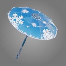 Thecampingrusher believes that the top of the umbrella. Fortnite Battle Royale Snowflake Umbrella Orcz Com The Video Games Wiki