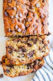 Mom S Famous Chocolate Chip Banana Bread Recipe Recipe In 2020 Chocolate Chip Banana Bread Recipe Banana Bread Recipe Moist Chocolate Chip Banana Bread