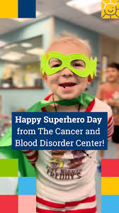 For National Superhero Day, we visited our Cancer and Blood Disorder Center  to find out what superpowers our amazing patients and staff would choose.,  Happy National Superhero Day to the real heroes ...