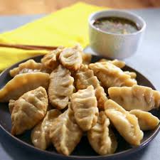 Chicken Pot Stickers With Dipping Sauce Recipe Dipping Sauce Molly Yeh Recipes Chicken Pot Stickers Recipe