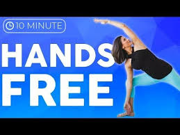 10 Minute Hands Free Standing Yoga Stretches Sarah Beth Yoga Youtube In 2020 Standing Yoga Yoga Stretches Free Yoga Videos