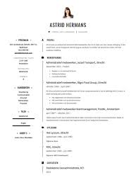 Administratief Medewerker Cv Voorbeeld Gratis Downloaden
