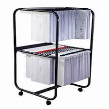 sheet file trolley chart trolley blueprint hanging rack