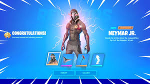 Neymar is wearing a special pair of puma fortnite soccer cleats in the ligue 1 currently. Neymar Jr Skin Revealed In Fortnite Youtube