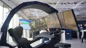 The immense gaming chair, which has an overhead arm that supports three monitors, was a surprise hit last year. Acer S Thronos Is From A Future Where Gaming Chairs Have Enslaved Humanity Rock Paper Shotgun