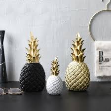The nordic way of life. Nordic Modern Golden Pineapple Creative Home Decor Home Decoration Accessories Ebay