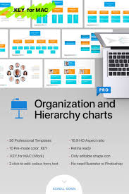 Organizational Chart And Hierarchy Presentation Keynote