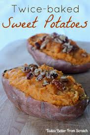 Twice Baked Sweet Potatoes Twice Baked Sweet Potatoes Baking Sweet Food