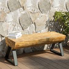 Target has the outdoor benches you're looking for at incredible prices. Earth D Tree Trunk Style Concrete Garden Bench Reviews Wayfair