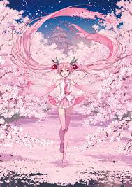 Sakura Miku Anime Kawaii Anime Anime Artwork
