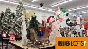 Red truck and christmas decoration trees. Big Lots Christmas Decorations Christmas Trees Home Decor Shop With Me Shopping Store Walk Through Youtube