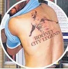 Last season, everton's midfield was controlled by wayne rooney. Manchester City Champions League Tattoo