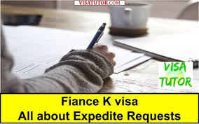 He already received a response, which stated that  correspondence indicates that you may wish for the processing of this petition to be expedited. All About Fiance Visa Expedite Requests Visa Tutor