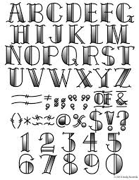 Tattoo Clip Art Clipart Fonts Vector Lettering Clip Art Set Etsy Lettering Alphabet Hand Lettering Alphabet Tattoo Lettering Fonts